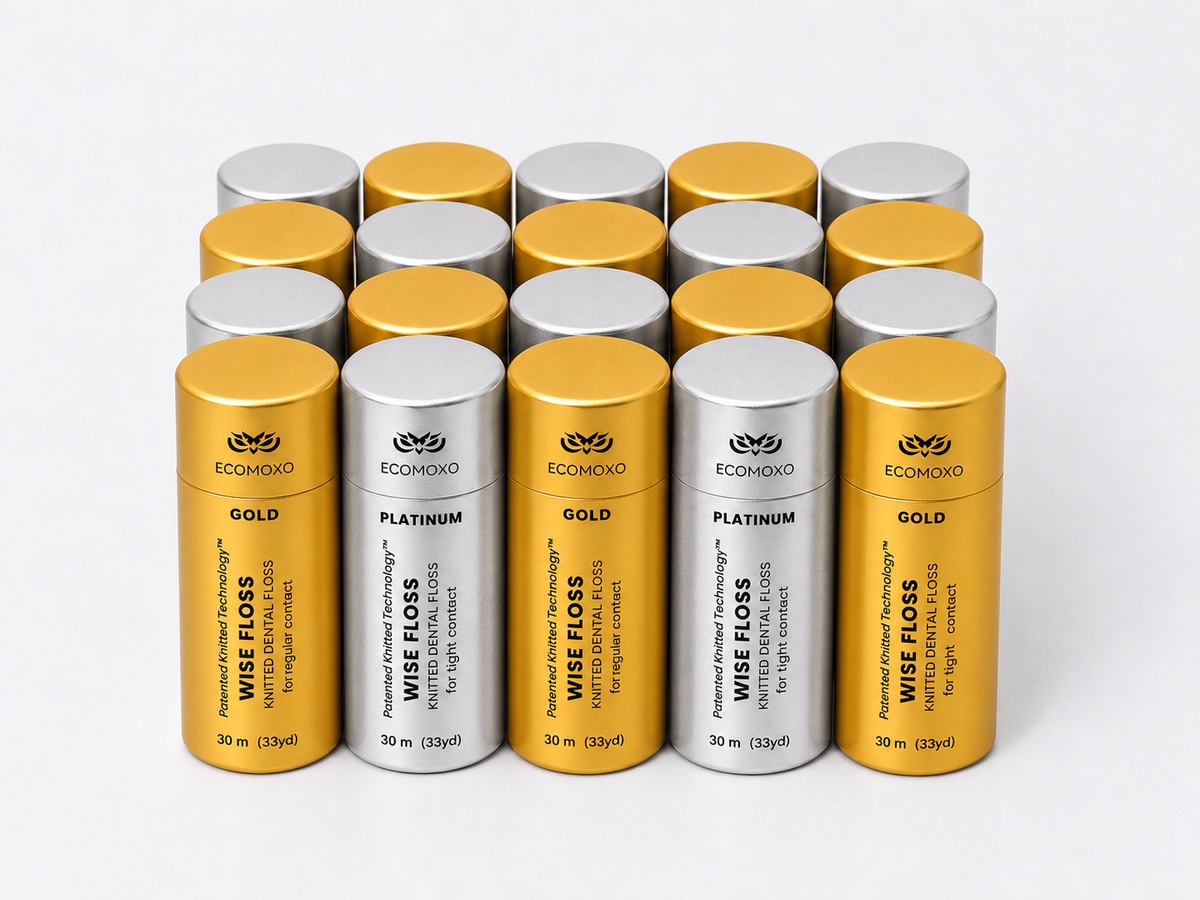 WISE FLOSS EVERYDAY - 30m Tube Dispenser - 20 pack