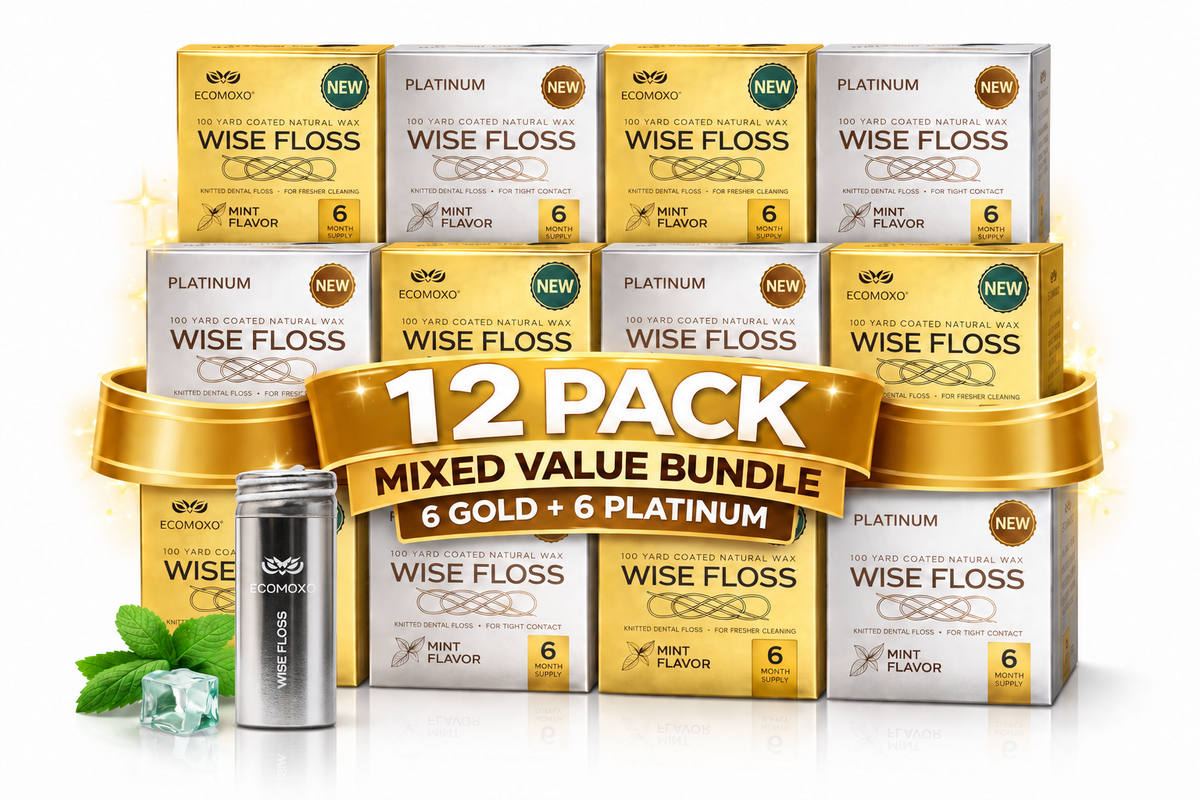 WISE FLOSS - 6 Month - 12 pack