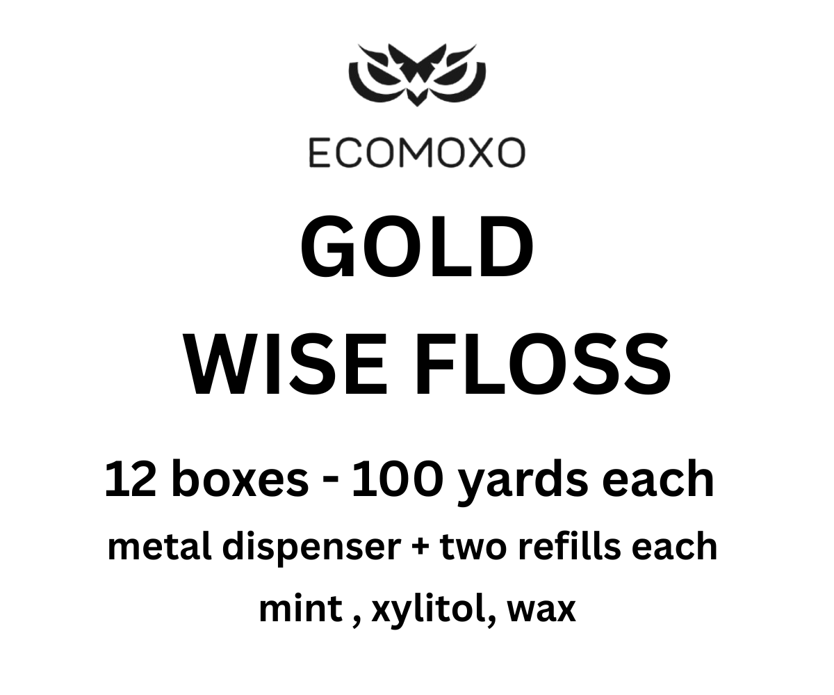 Wise Floss GOLD (For Regular Contact) - 6 Month Supply - 12 pack