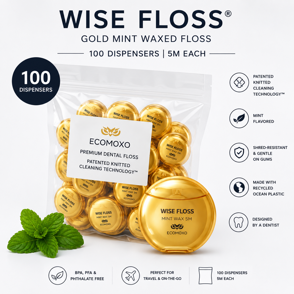 WISE FLOSS 5 m  Round Dispenser - 100/bag