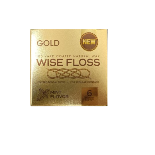 Wise Floss GOLD (For Regular Contact) - 6 Month Supply