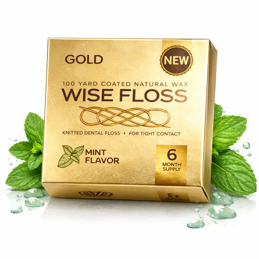 Wise Floss GOLD (For Regular Contact) - 6 Month Supply