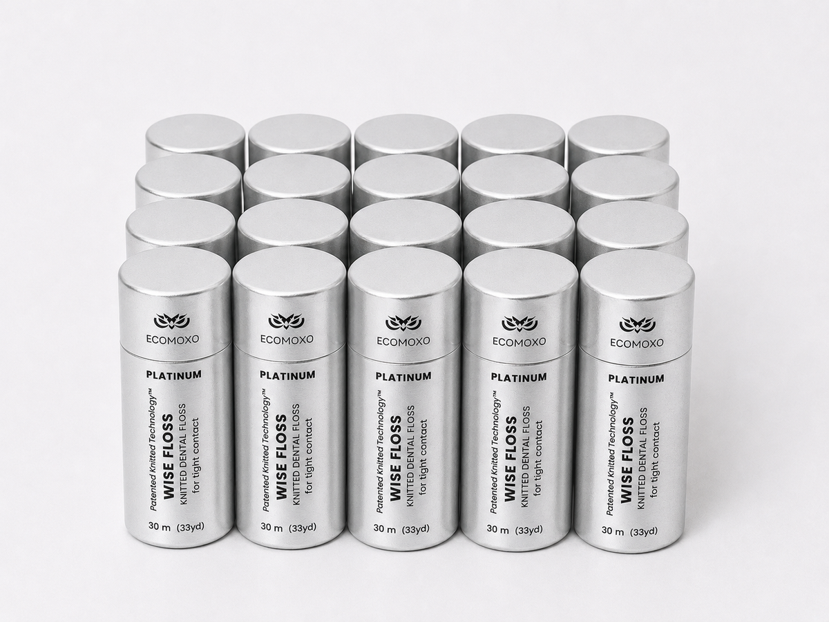 WISE FLOSS EVERYDAY - 30m Tube Dispenser - 20 pack