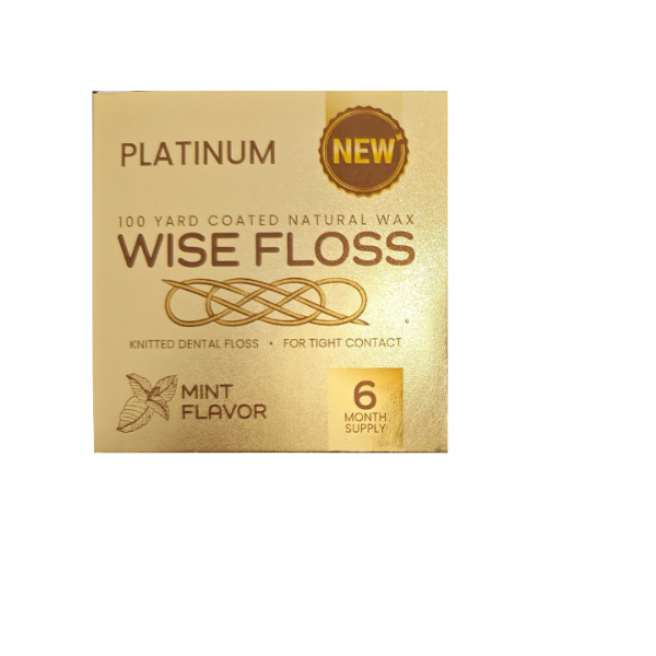 Wise Floss PLATINUM (For Tight Contact) - 6 Month Supply