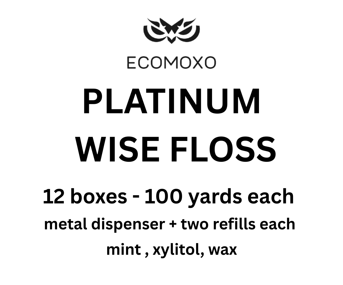 Wise Floss PLATINUM (For Tight Contact) - 6 Month Supply - 12 pack