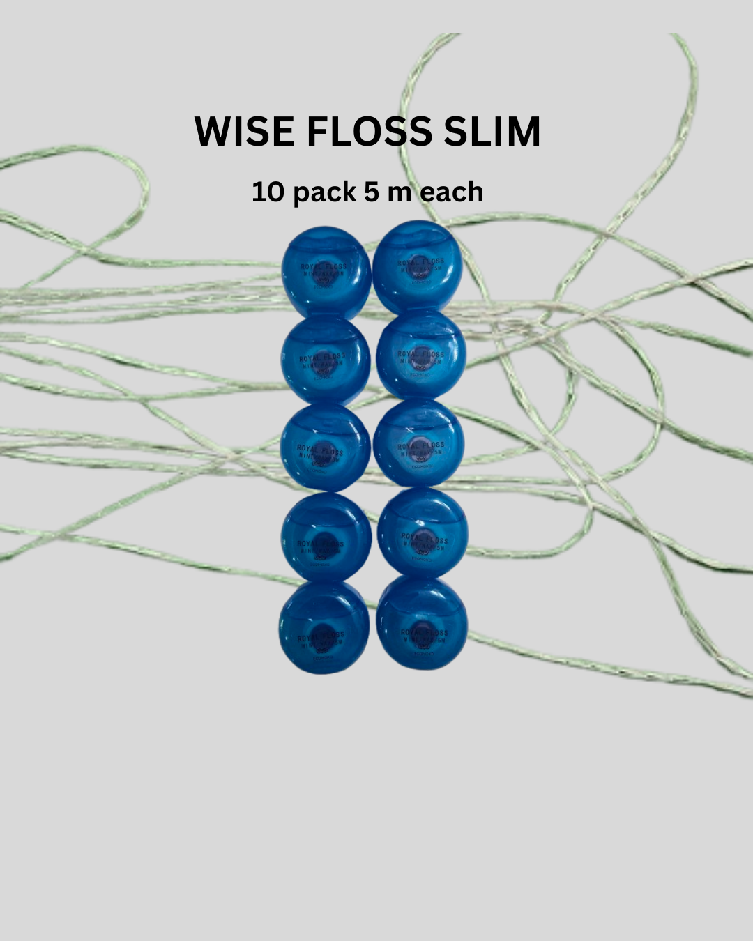 Wise Floss Platinum – 10-Pack
