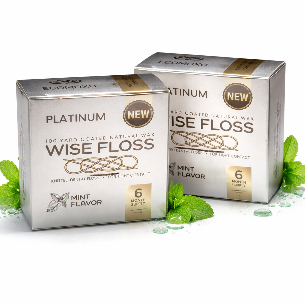Wise Floss PLATINUM (For Tight Contact) - 6 Month Supply - 12 pack