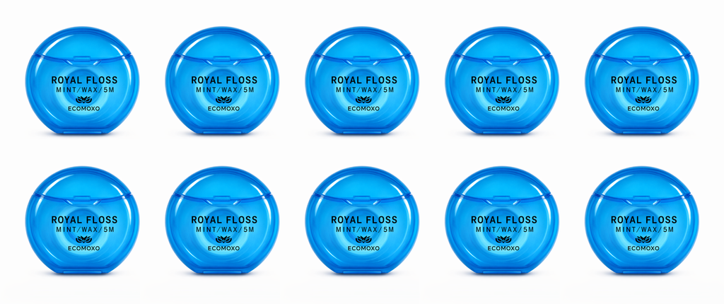 Wise Floss Platinum (For Tight Contact) – 10-Pack