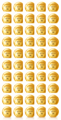 Mixed Wise Floss 5m (Gold-25 Platinum-25)– 50-Pack